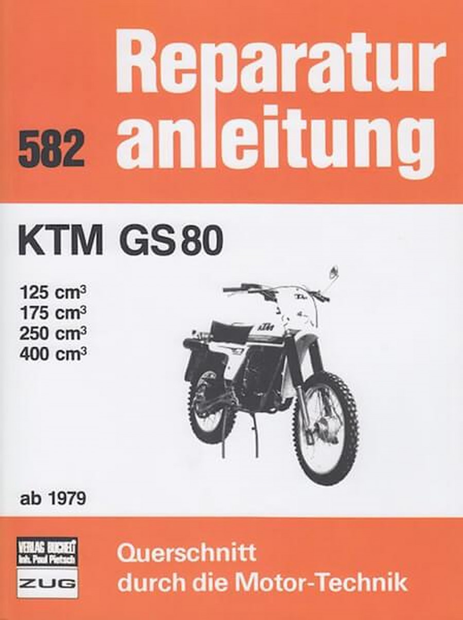Reparaturanleitung KTM GS80 ab 1979
