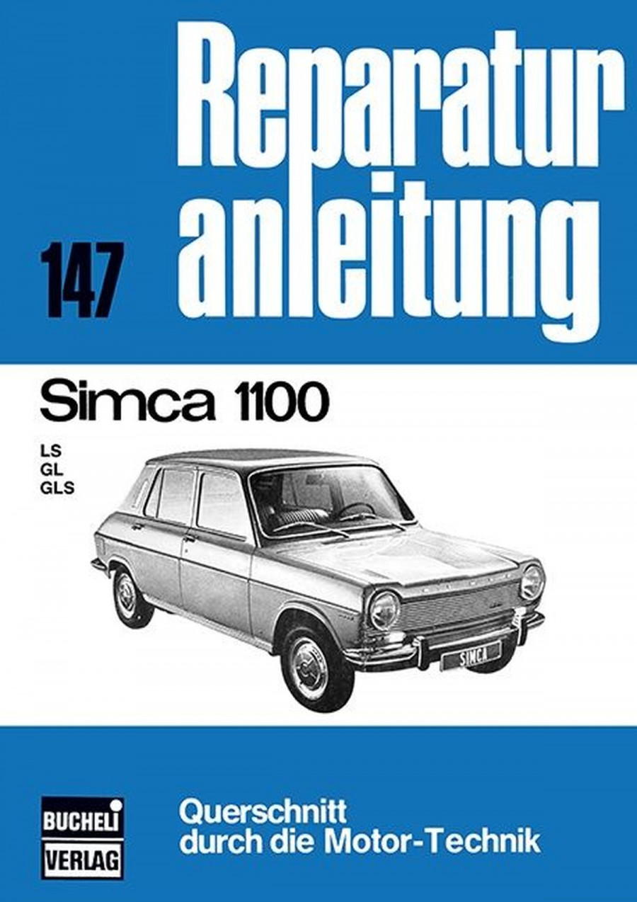 Simca 1100 - Reparaturbuch