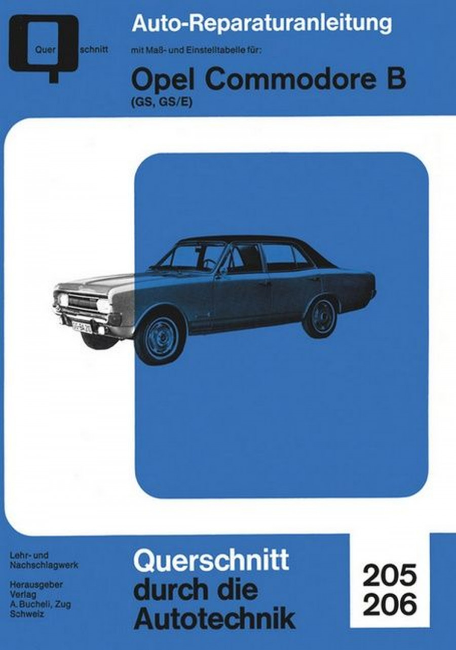 Opel Commodore B - Reparaturbuch