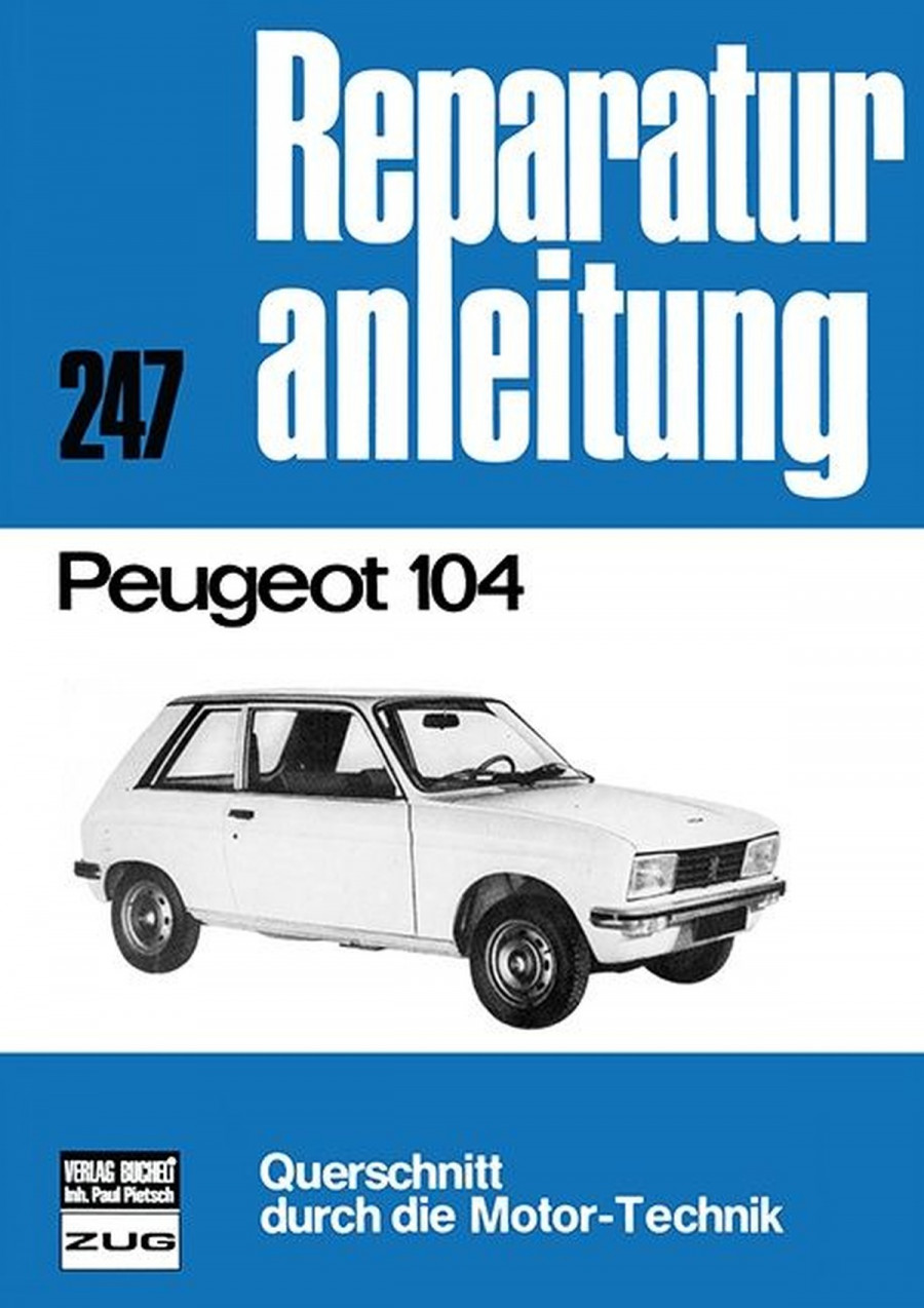 Peugeot 104 - Reparaturbuch