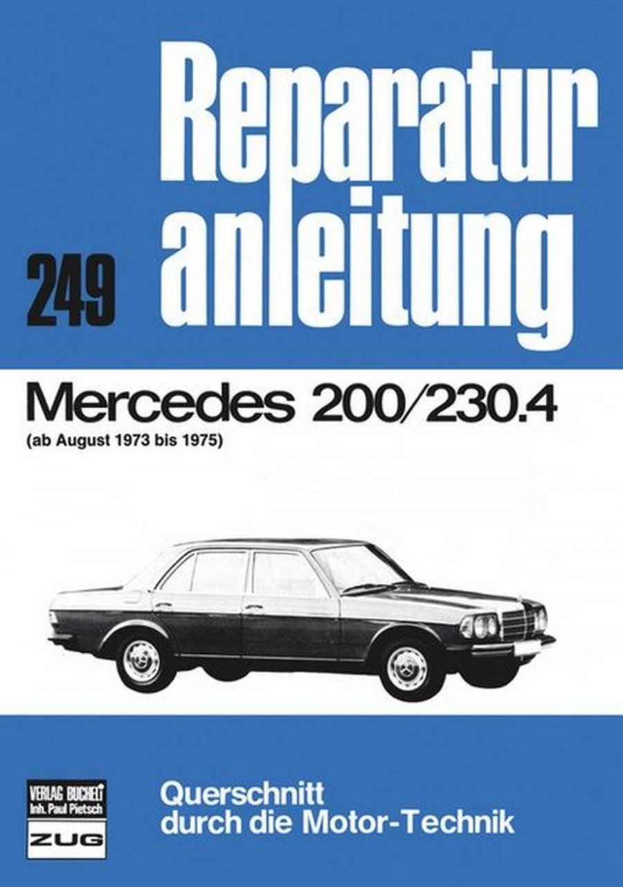 Mercedes 200 - Reparaturbuch