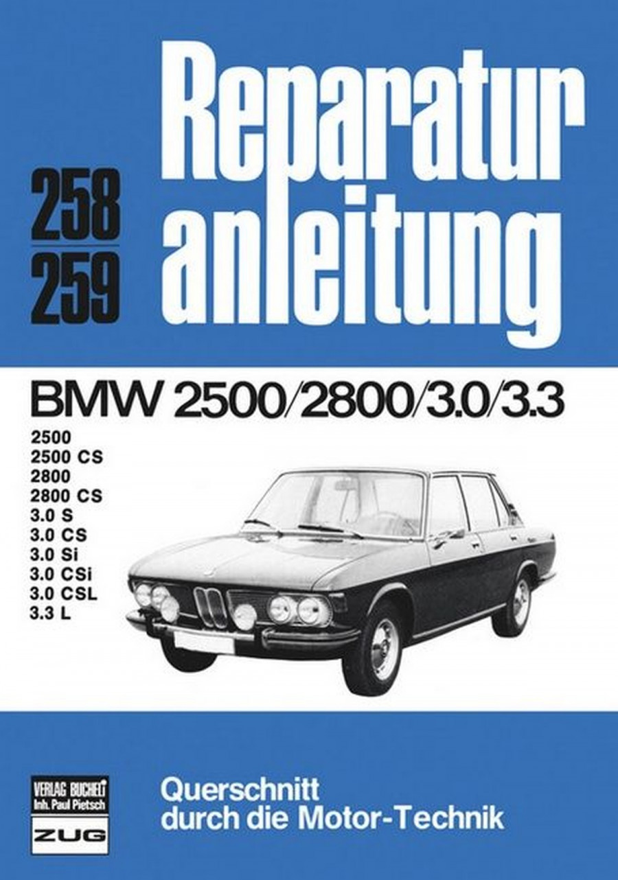 BMW 2500/2800 3.0/3.3 - Reparaturbuch