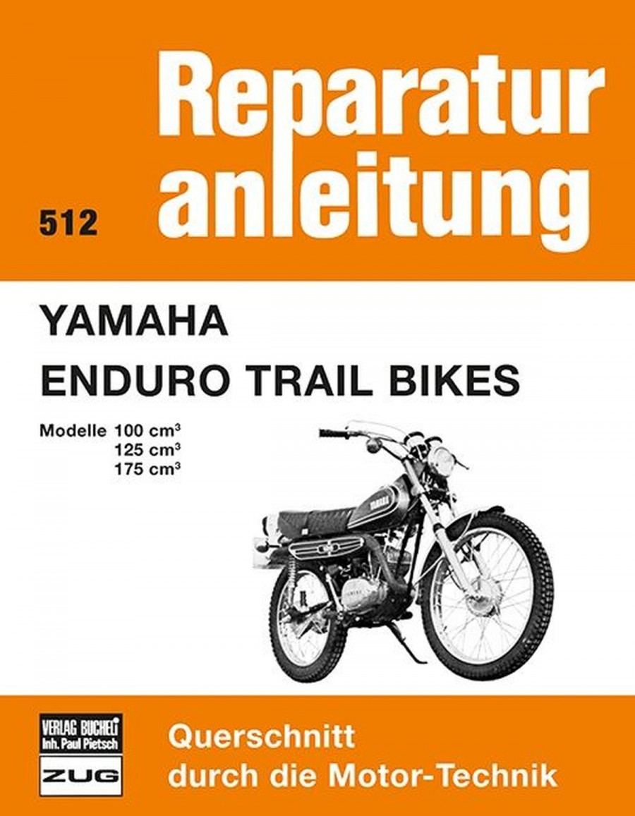 Yamaha Enduro Trail Bikes - Reparaturbuch