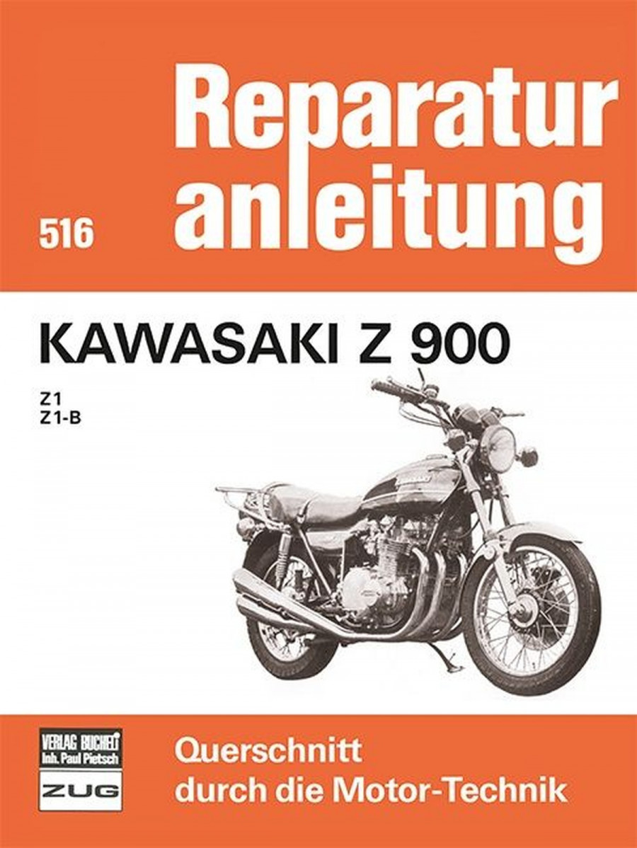 Kawasaki Z 900 - Z1 / Z1B - Reparaturbuch