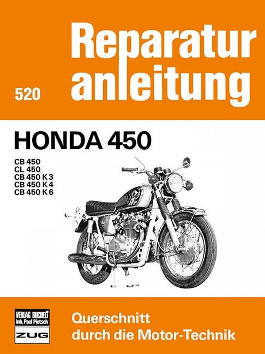 Honda CB450 Reparaturanleitung
