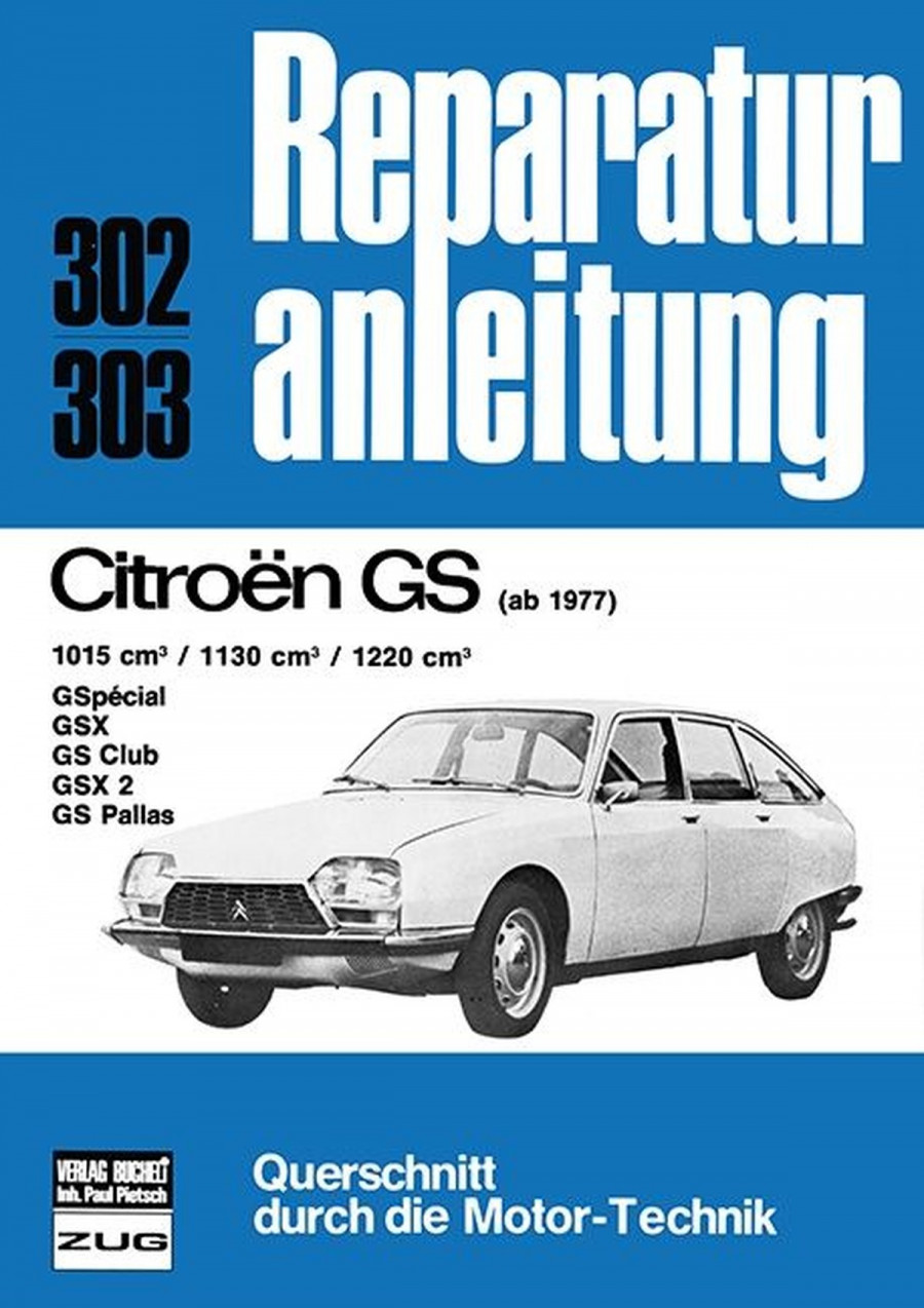 Citroen GS - Reparaturbuch