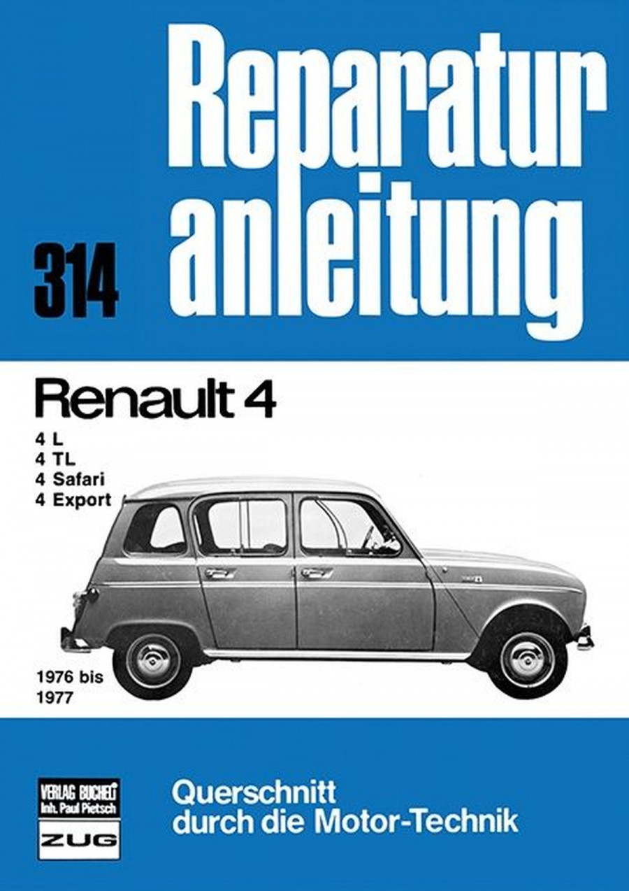 Renault 4 - Reparaturbuch