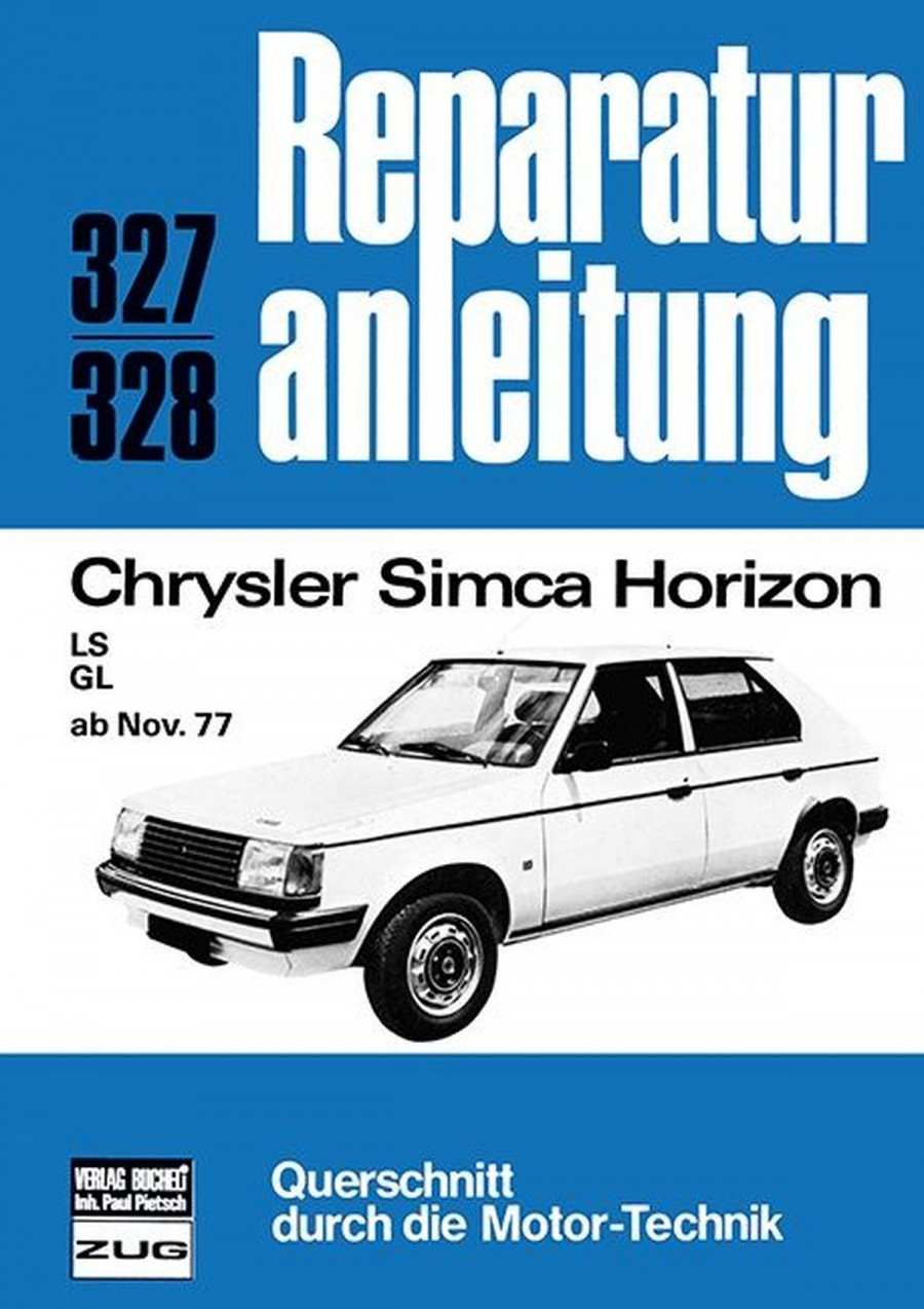 Chrysler Simca Horizon - Reparaturbuch