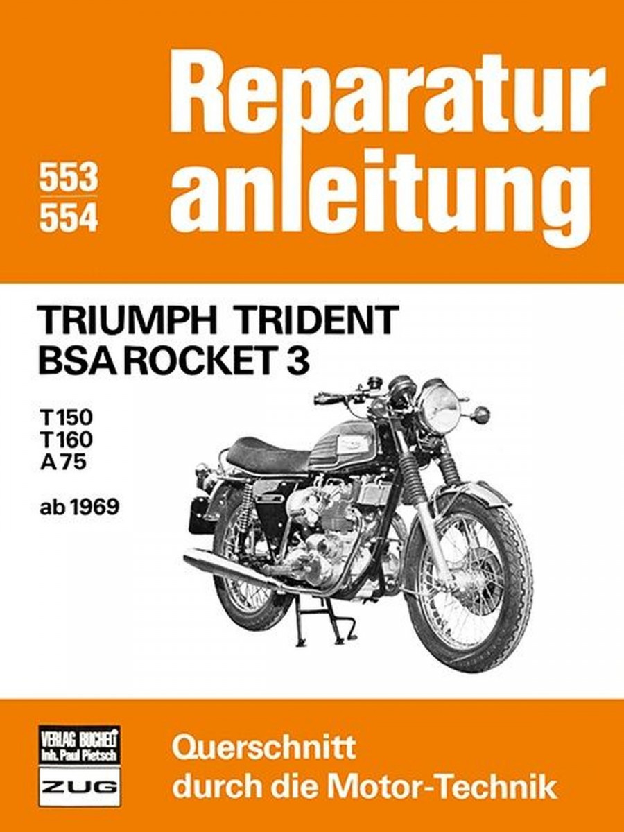 Triumph Trident BSA Rocket 3 - Reparaturbuch