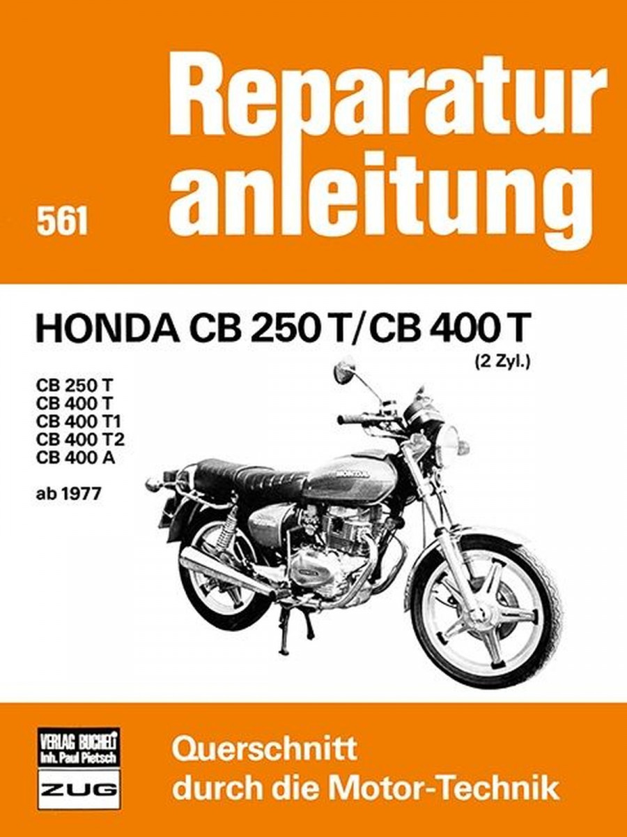 Honda CB 250 T / CB 400 T - Reparaturbuch