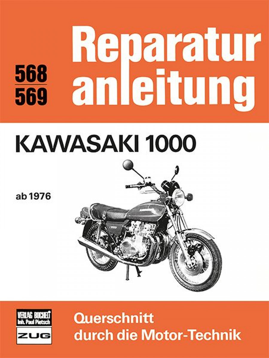 Kawasaki 1000 ab 1976 - Reparaturbuch