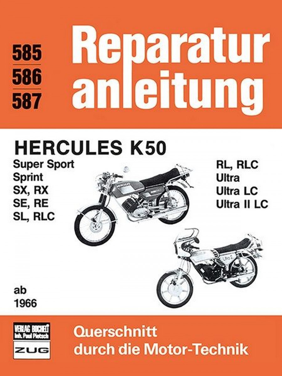 Hercules K 50 ab 1966 - Reparaturbuch