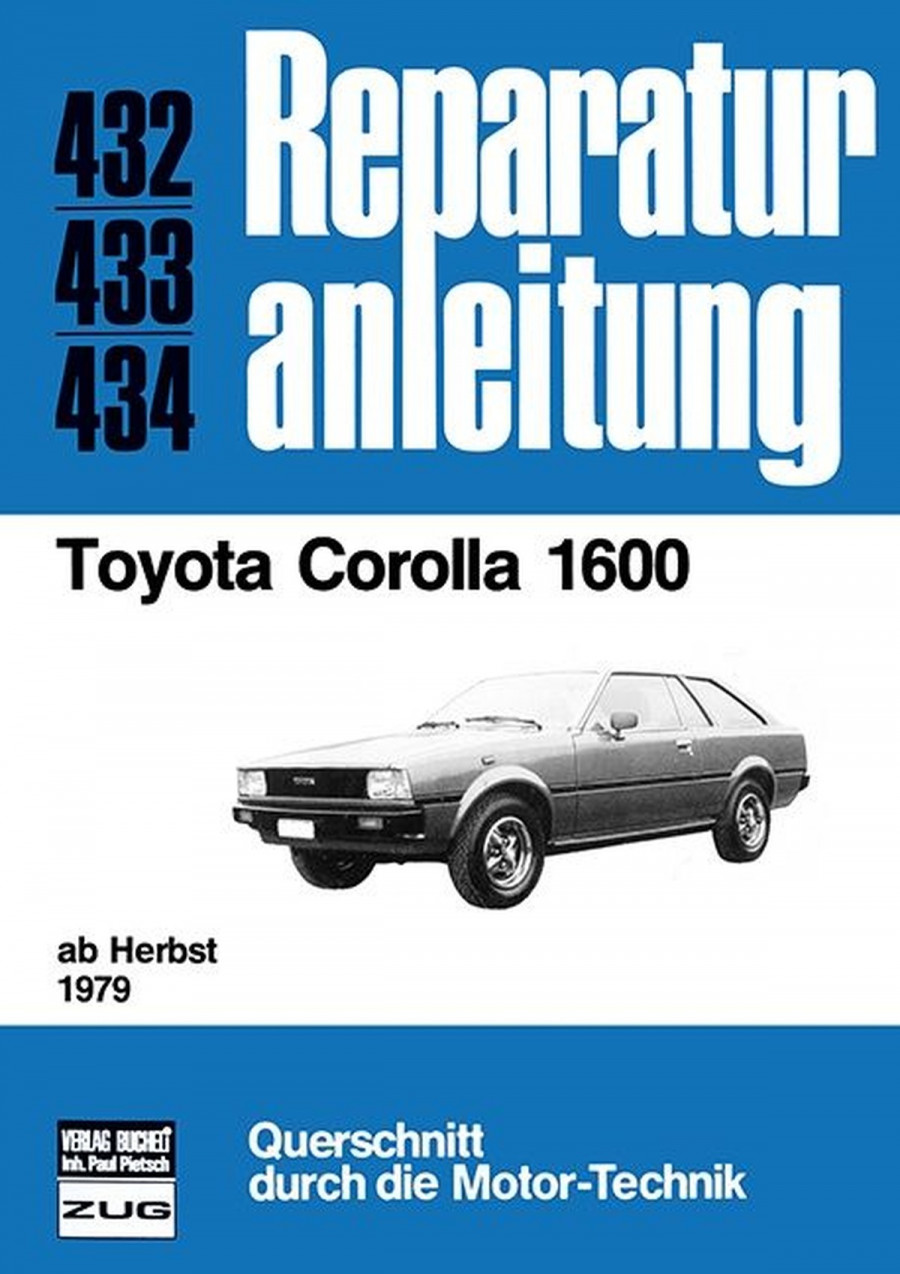 Toyota Corolla 1600 - Reparaturbuch