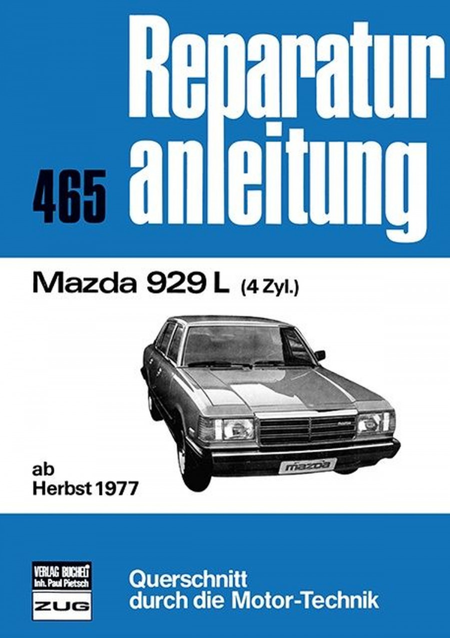 Mazda 929 L - Reparaturbuch