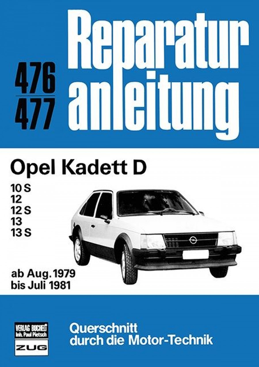 Opel Kadett D - Reparaturbuch