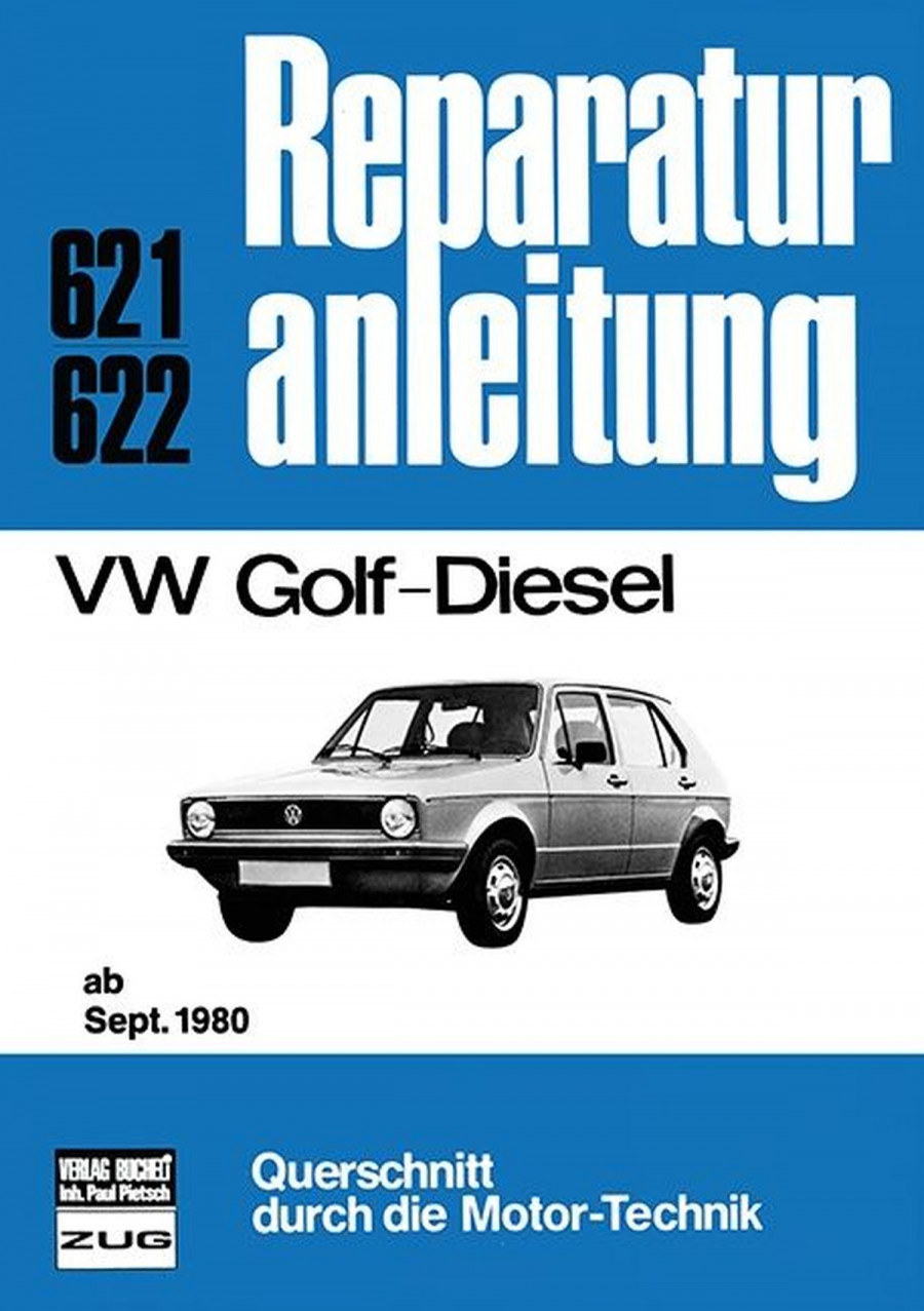 VW Golf-Diesel - Reparaturbuch