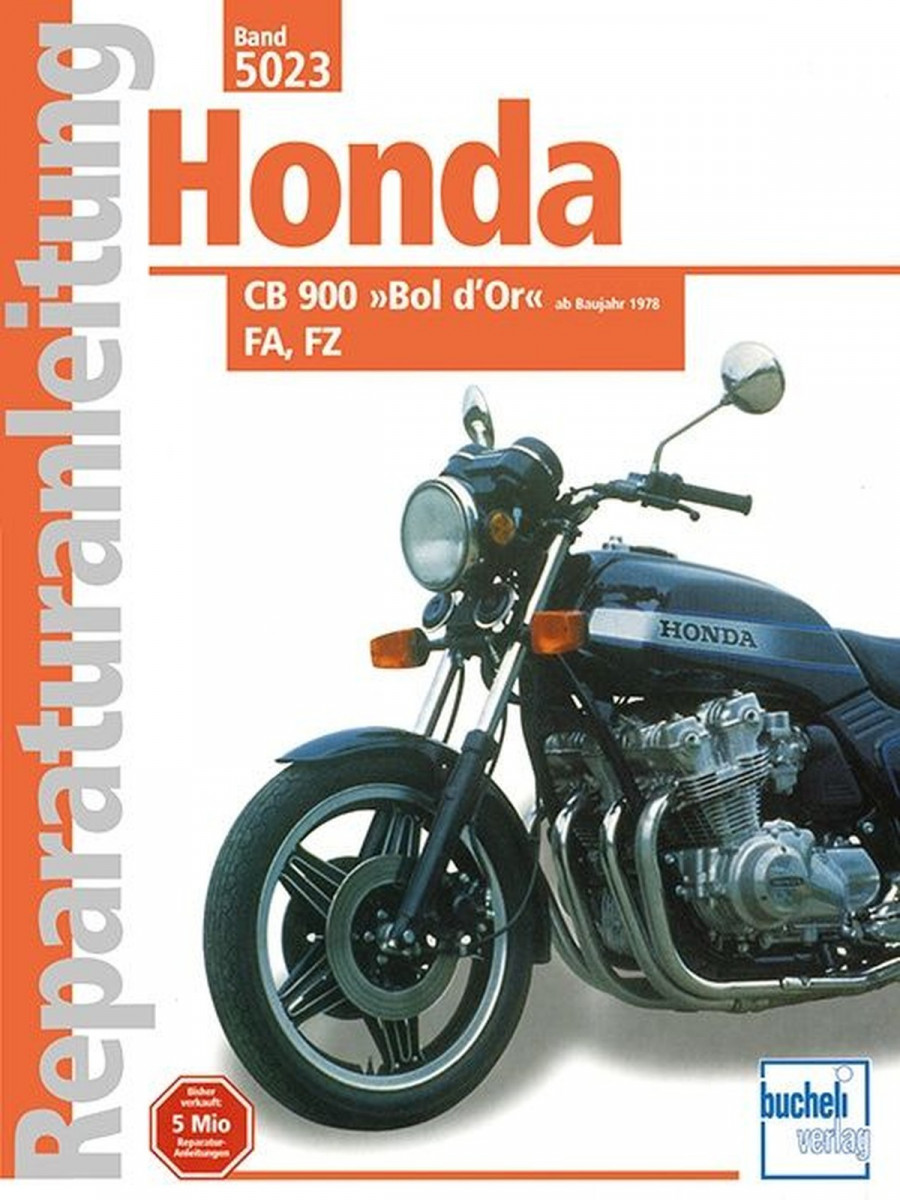 Honda CB 900 »Bol d'Or« FA / FZ (ab 1978) - Reparaturbuch