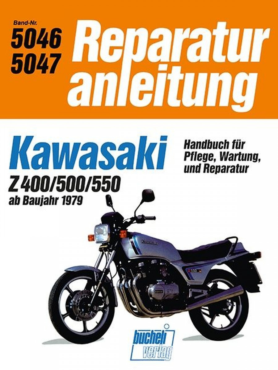 Kawasaki Z 400 / Z 500 / Z 550 - Reparaturbuch
