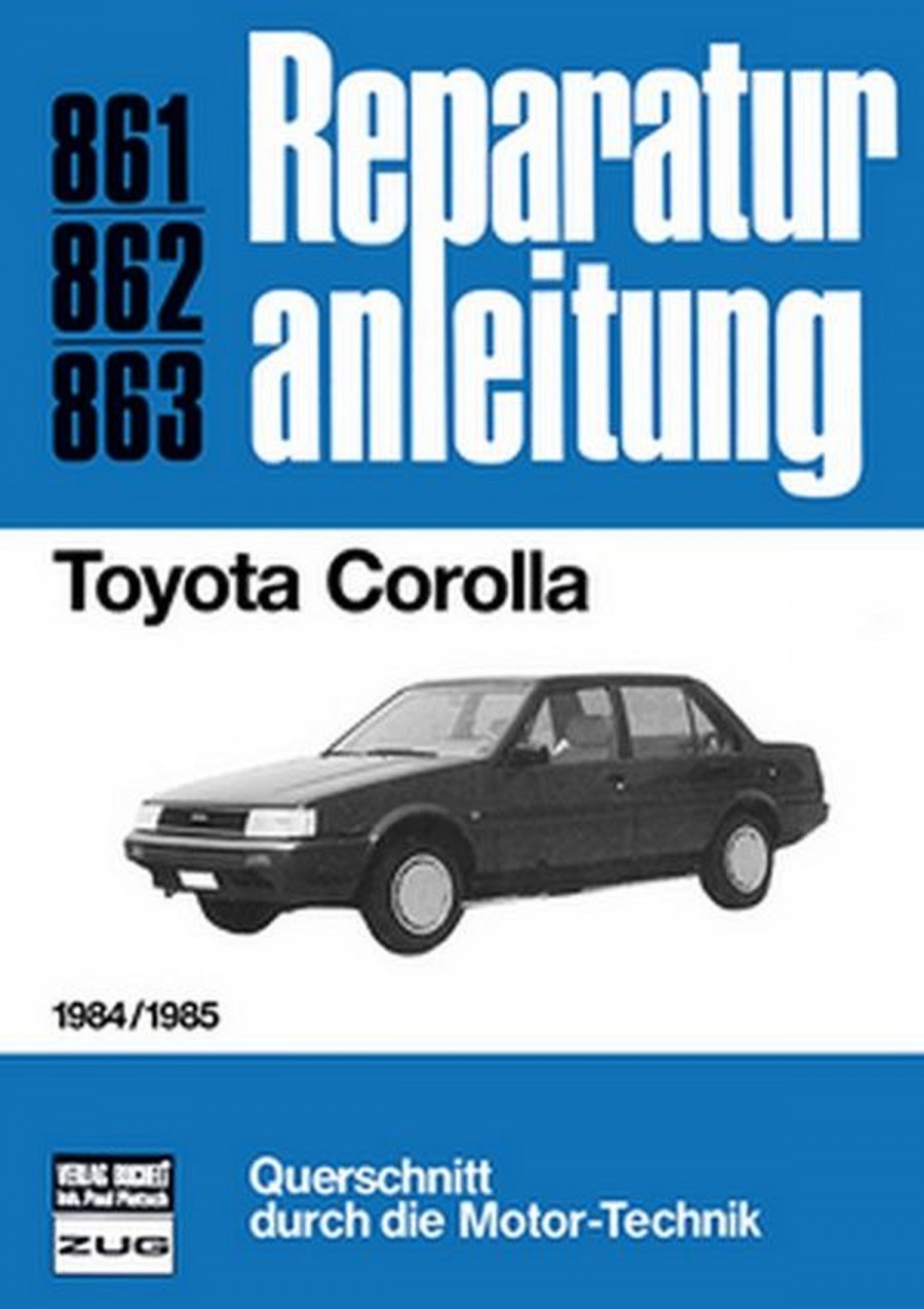 Toyota Corolla 1984/1985 - Reparaturbuch