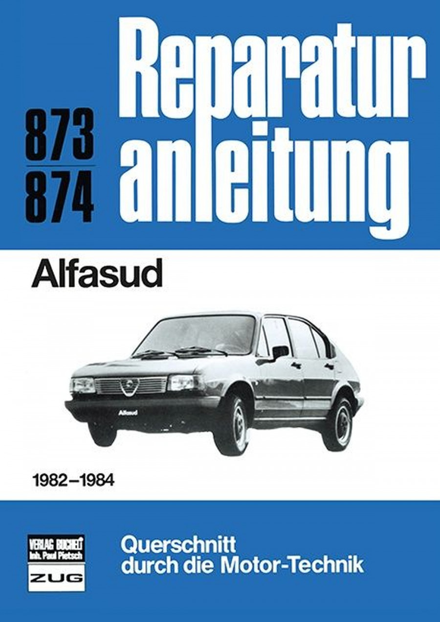 Alfasud 1982-1984 - Reparaturbuch