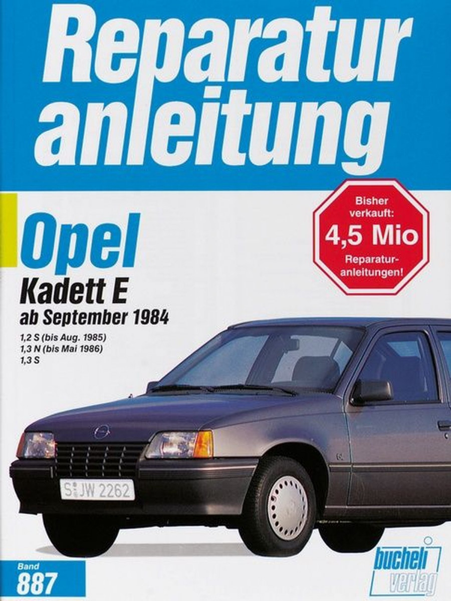 Opel Kadett E (ab 84) - Reparaturbuch