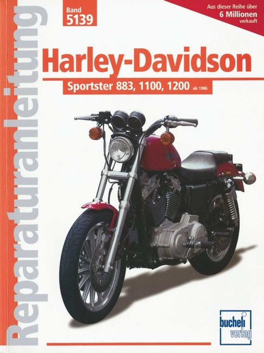 Harley-Davidson Sportster 883, 1100, 1200 - Reparaturbuch