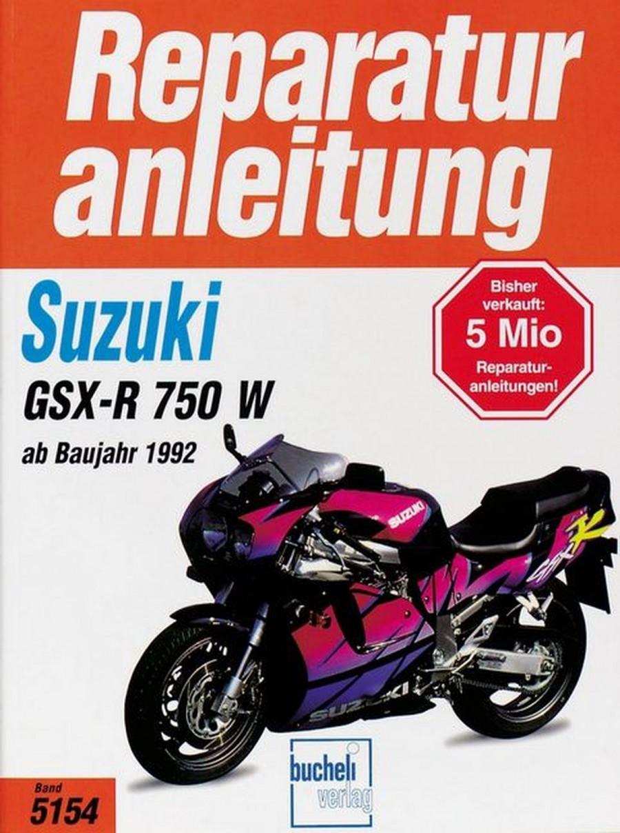 Suzuki GSX-R750W Reparaturanleitung