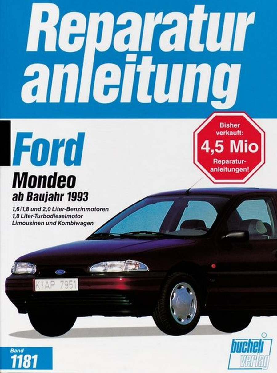 Ford Mondeo 1993-1995 - Reparaturbuch