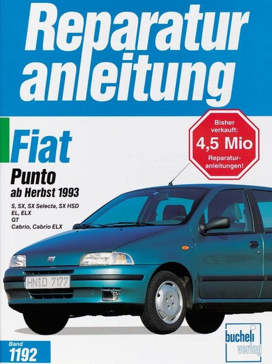 Fiat Punto ab Herbst 1993 - Reparaturbuch
