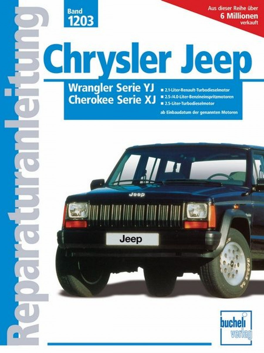 Chrysler Jeep Wrangler Serie YJ / Cherokee Serie XJ - Reparaturbuch