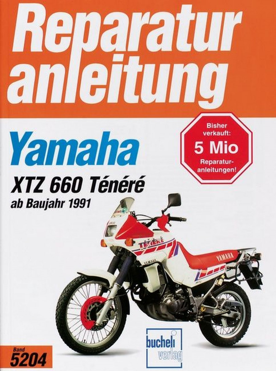 Yamaha XTZ 660 Ténéré ab Baujahr 1991 - Reparaturbuch