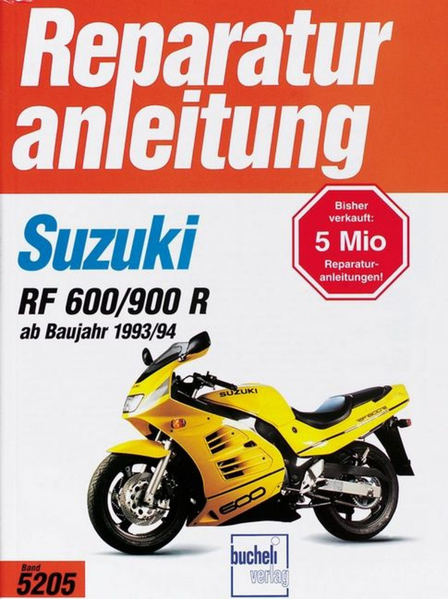 Suzuki RF600 und RF900R Reparaturanleitung