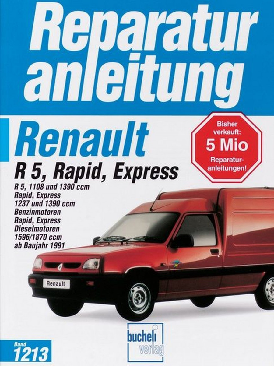 Renault R5, Rapid, Express - Reparaturbuch