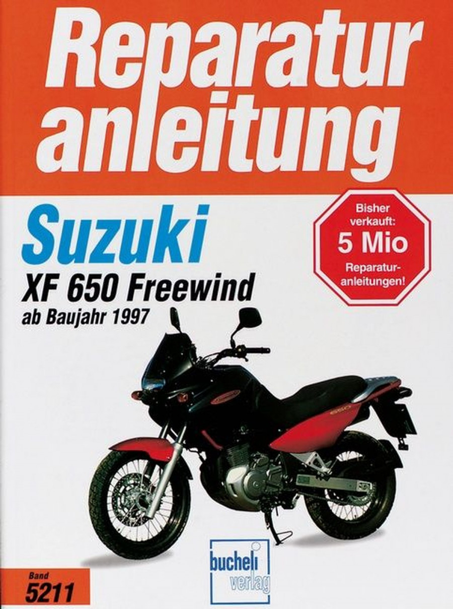 Suzuki XF650 Freewind Reparaturanleitung