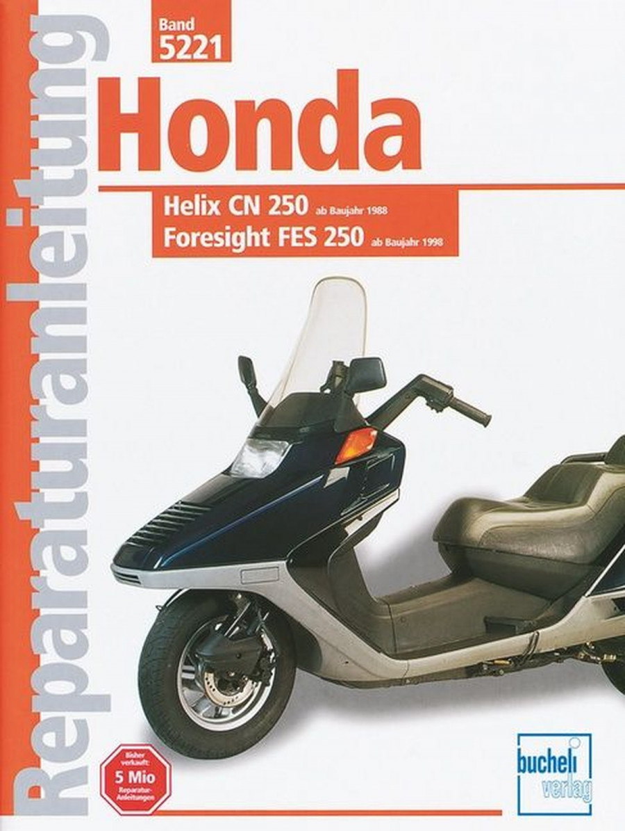 Honda Helix CN 250 / Foresight FES 250 - Reparaturbuch