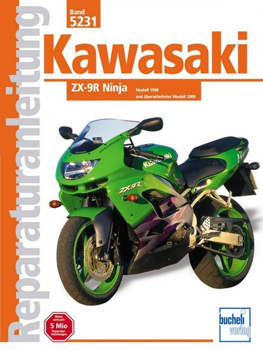 Kawasaki ZX 9-R Ninja 1998-2000 - Reparaturbuch