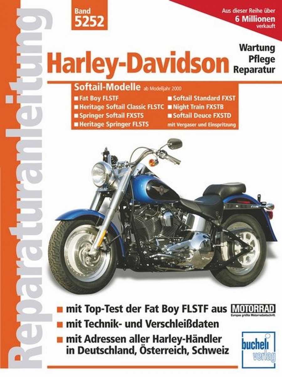 Harley-Davidson Softail-Modelle / 2000 bis 2004 - Reparaturbuch