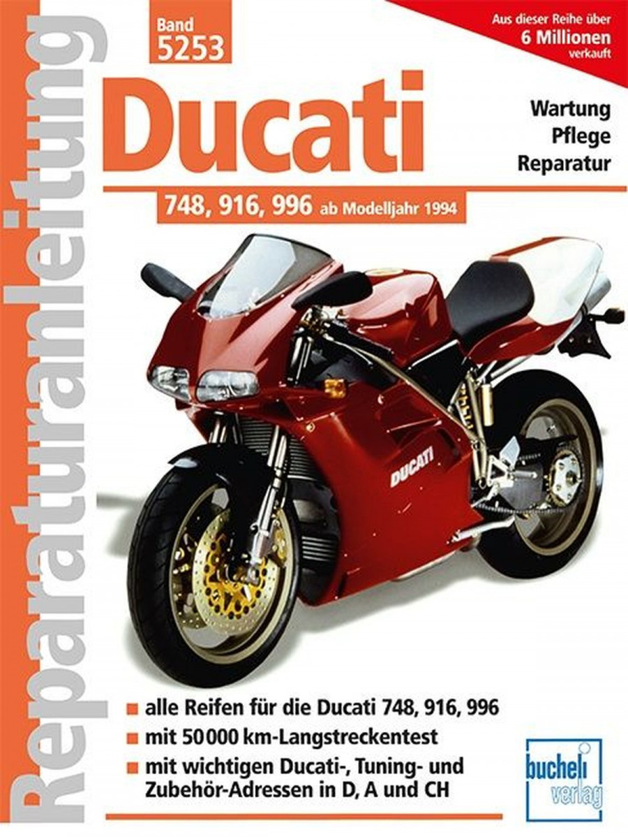 Ducati 748, 916, 996 - Reparaturbuch