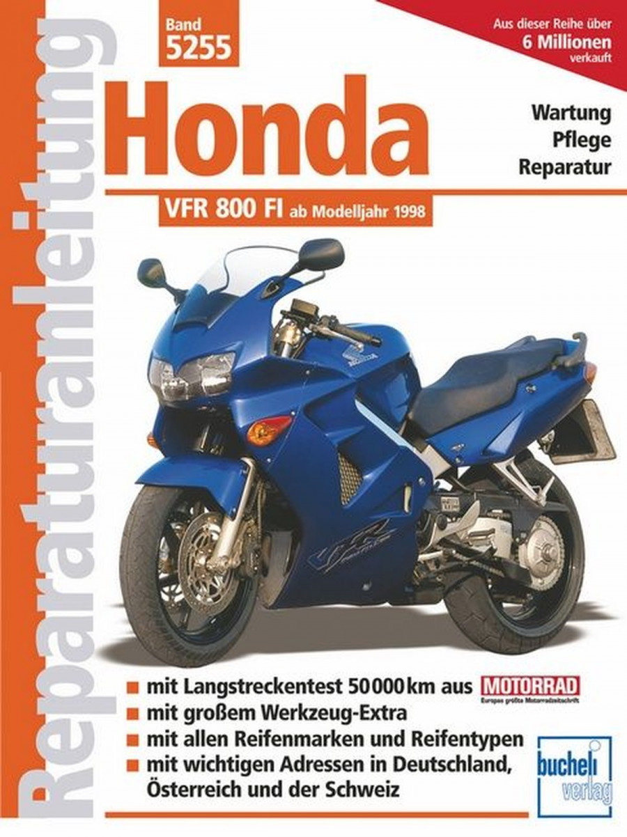 Honda VFR800FI Reparaturanleitung