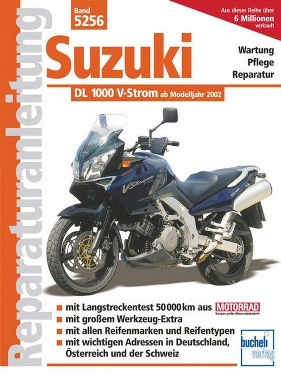 Suzuki DL1000 V-Strom Reparaturanleitung