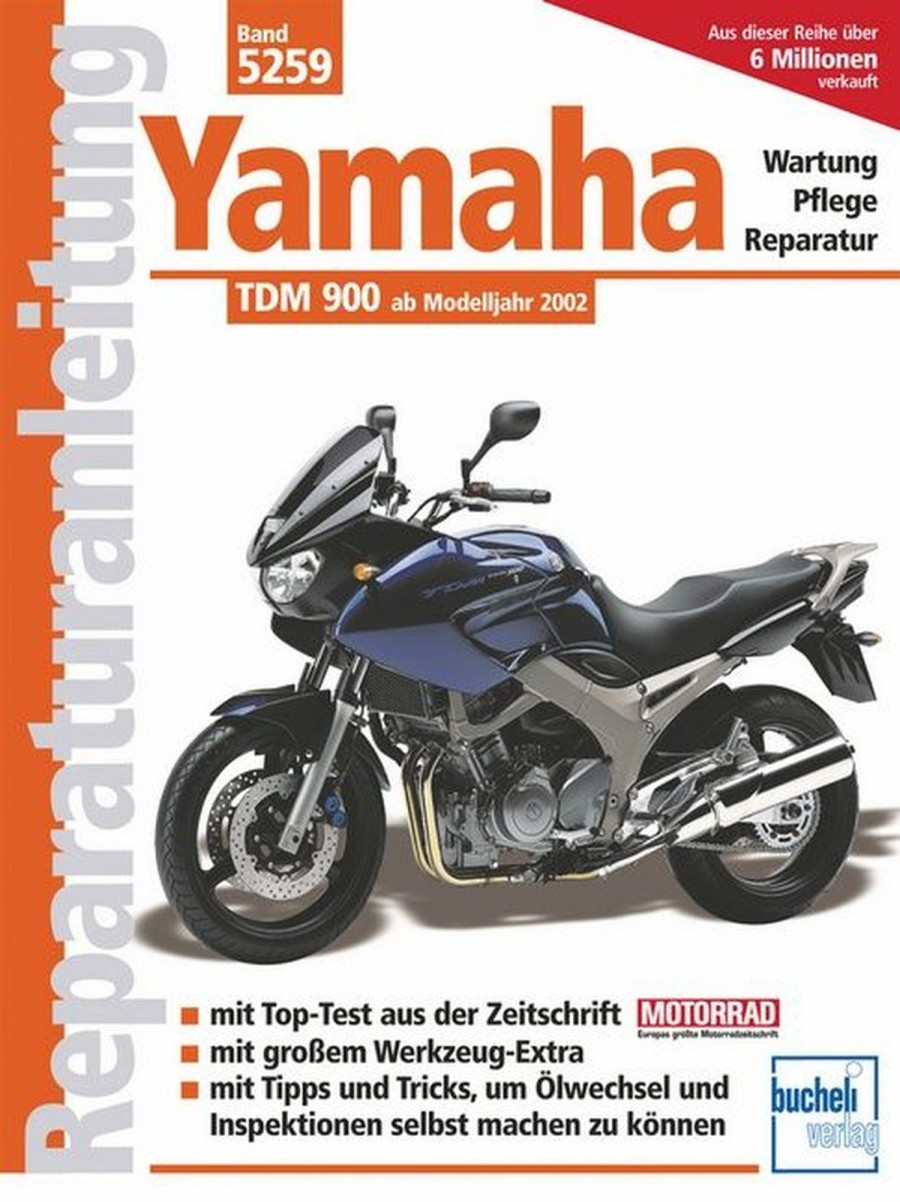Yamaha TDM 900 - Reparaturbuch