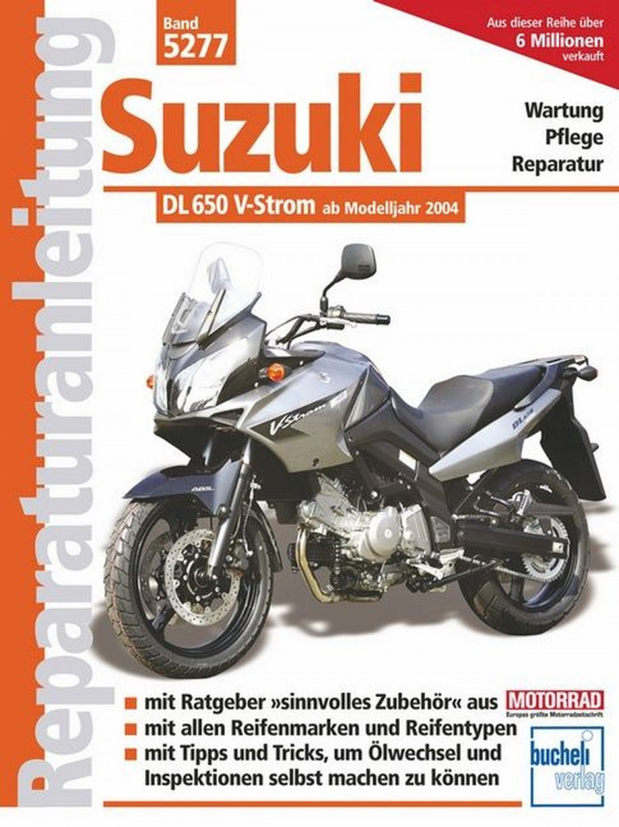Suzuki DL650 V-Strom Reparatuanleitung