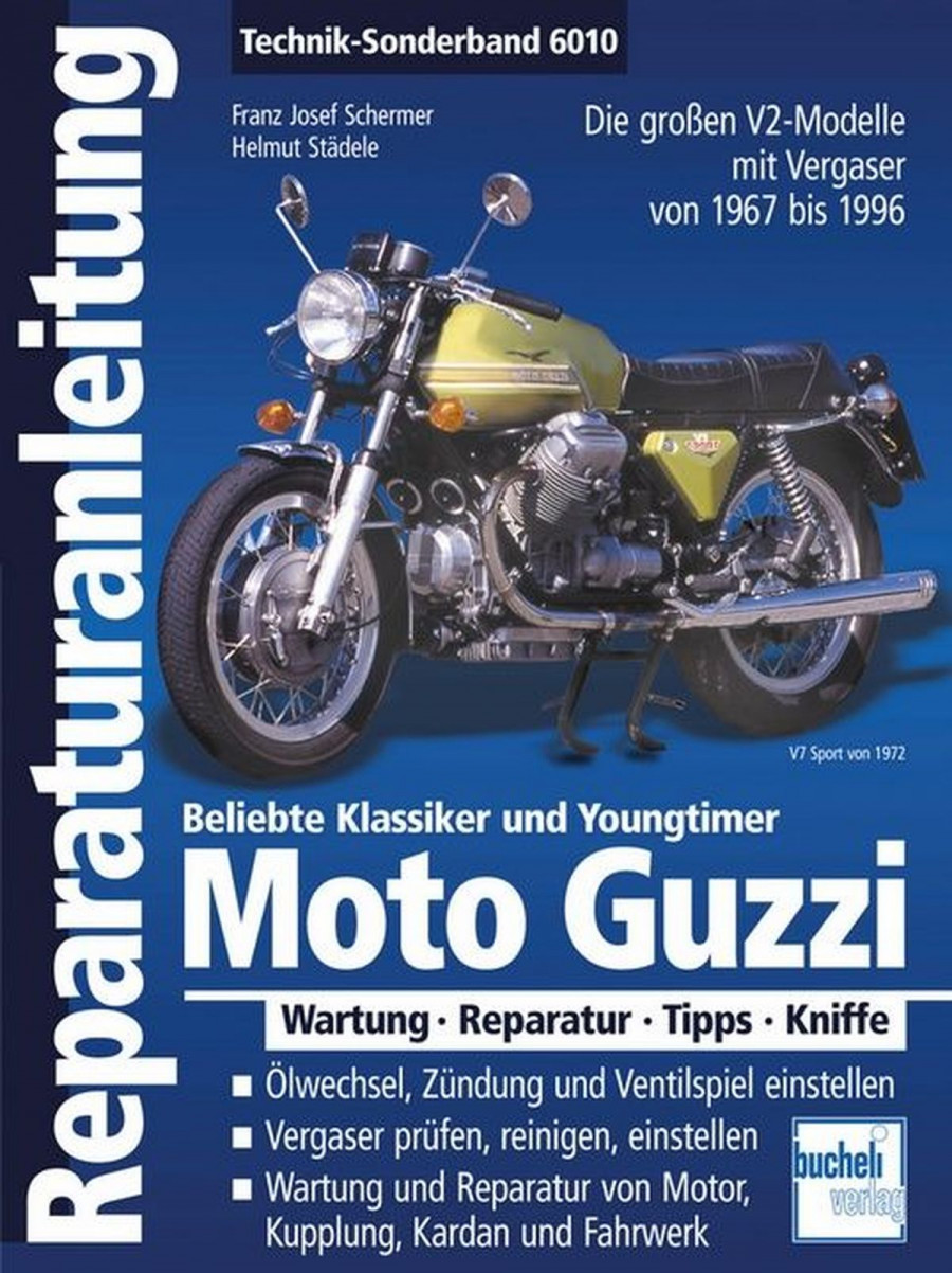 Moto Guzzi V2 - Reparaturbuch