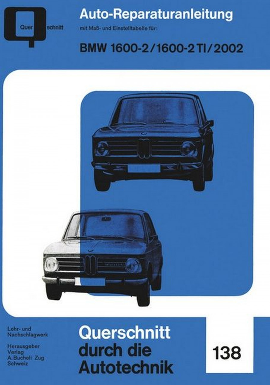 BMW 1600-2, 1600-2 TI, 2002 - Reparaturbuch