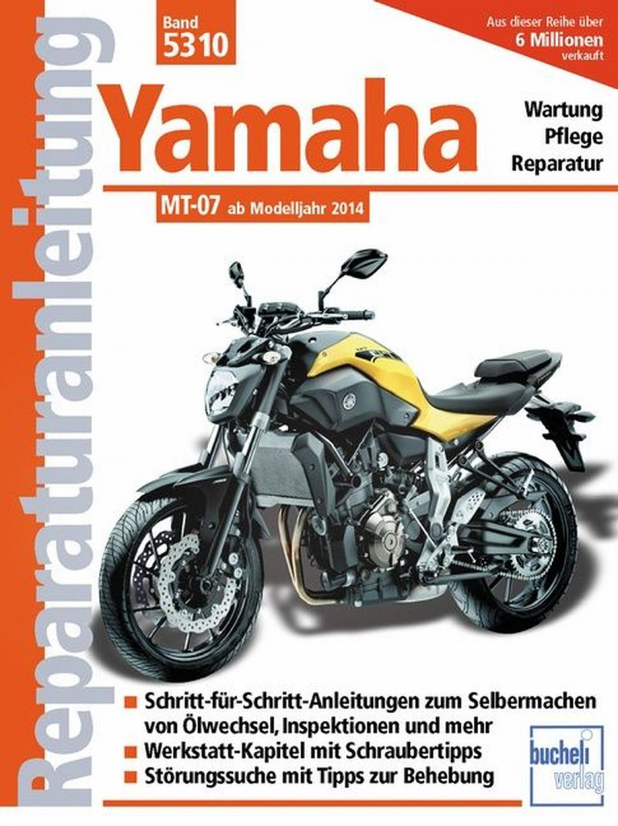 Yamaha MT 07 - Reparaturbuch