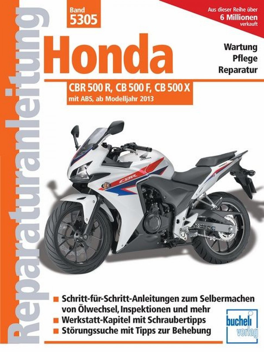 Honda CBR500R Reparaturanleitung