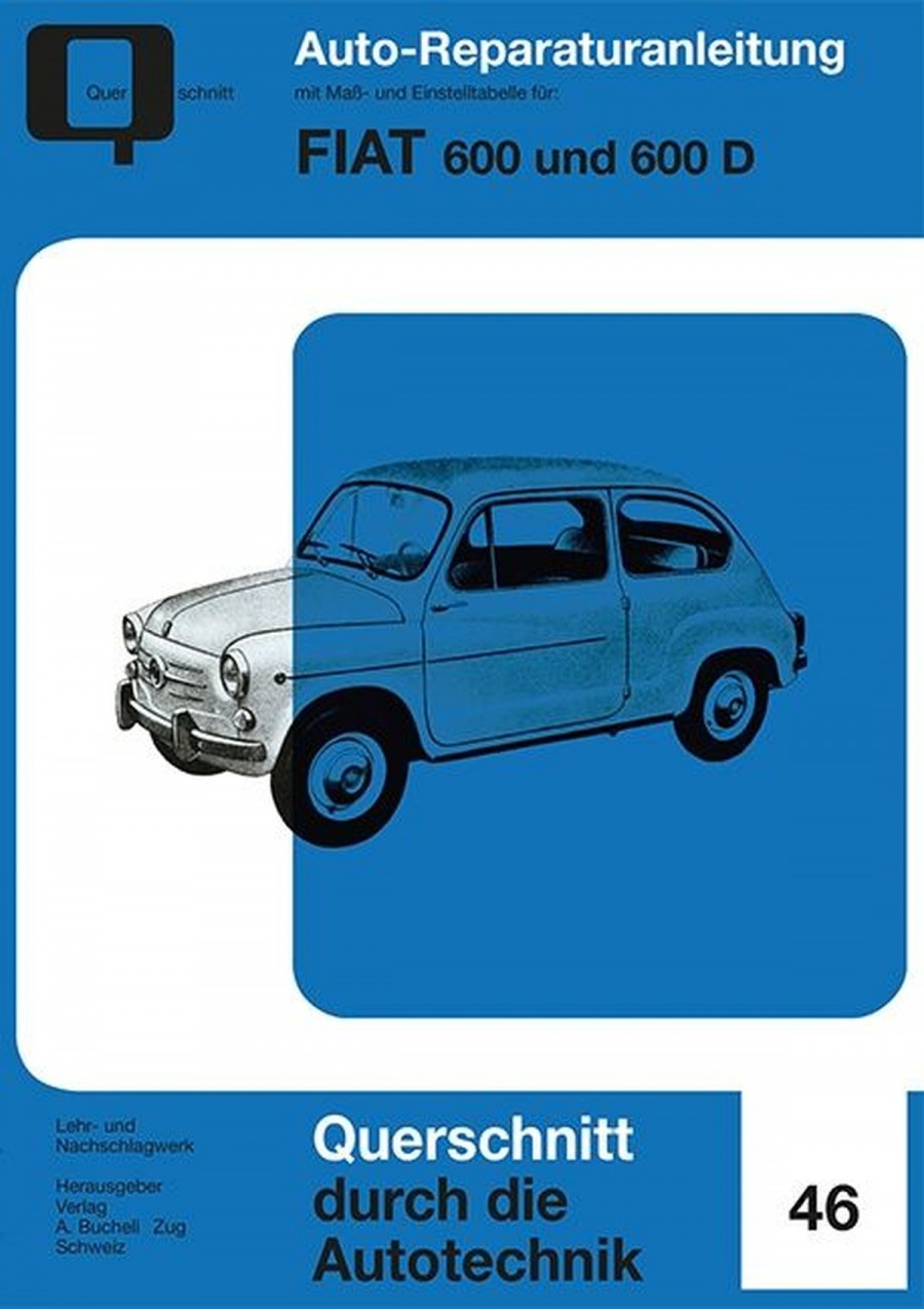 Fiat 600 & 600 D - Reparaturbuch