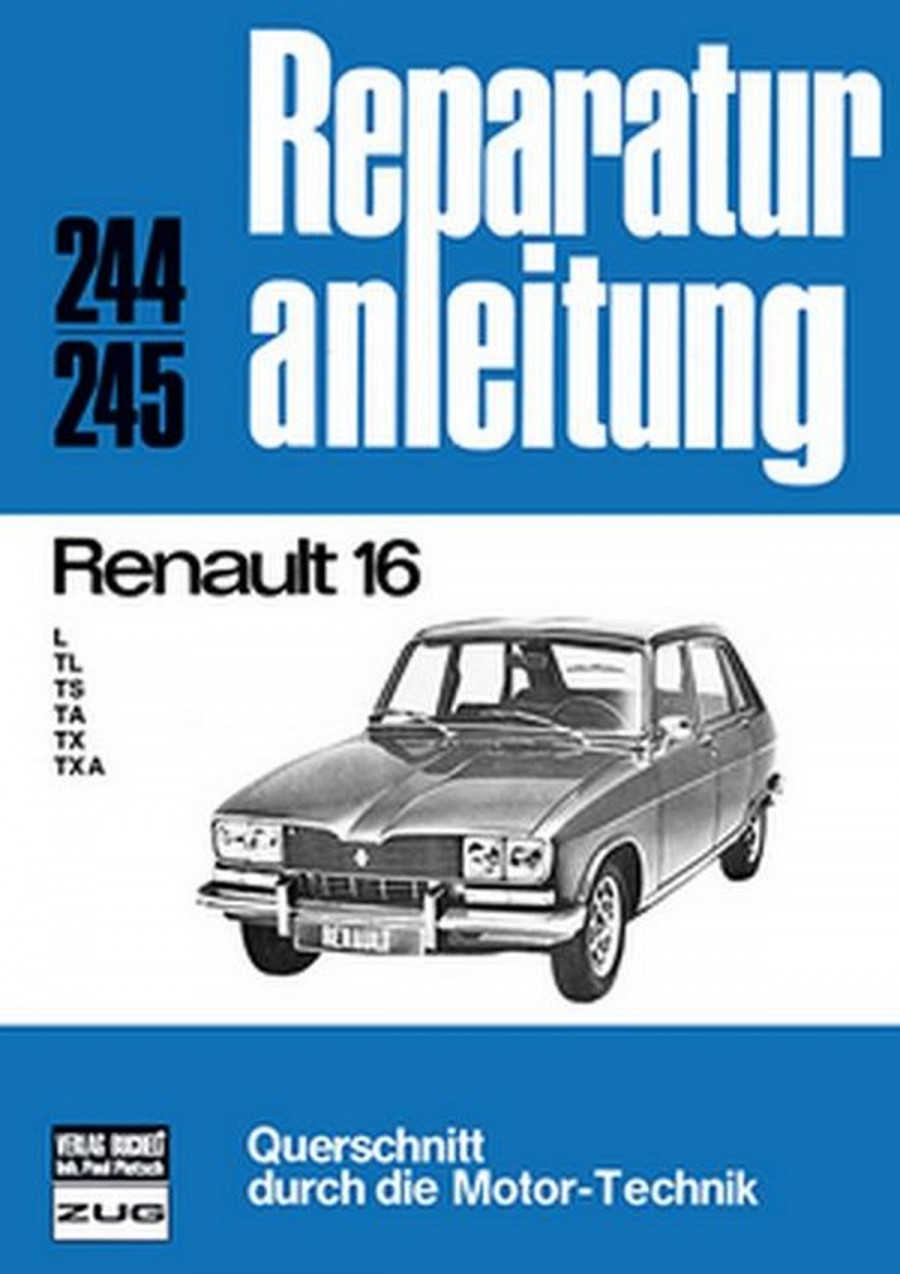 Renault 16 - Reparaturbuch