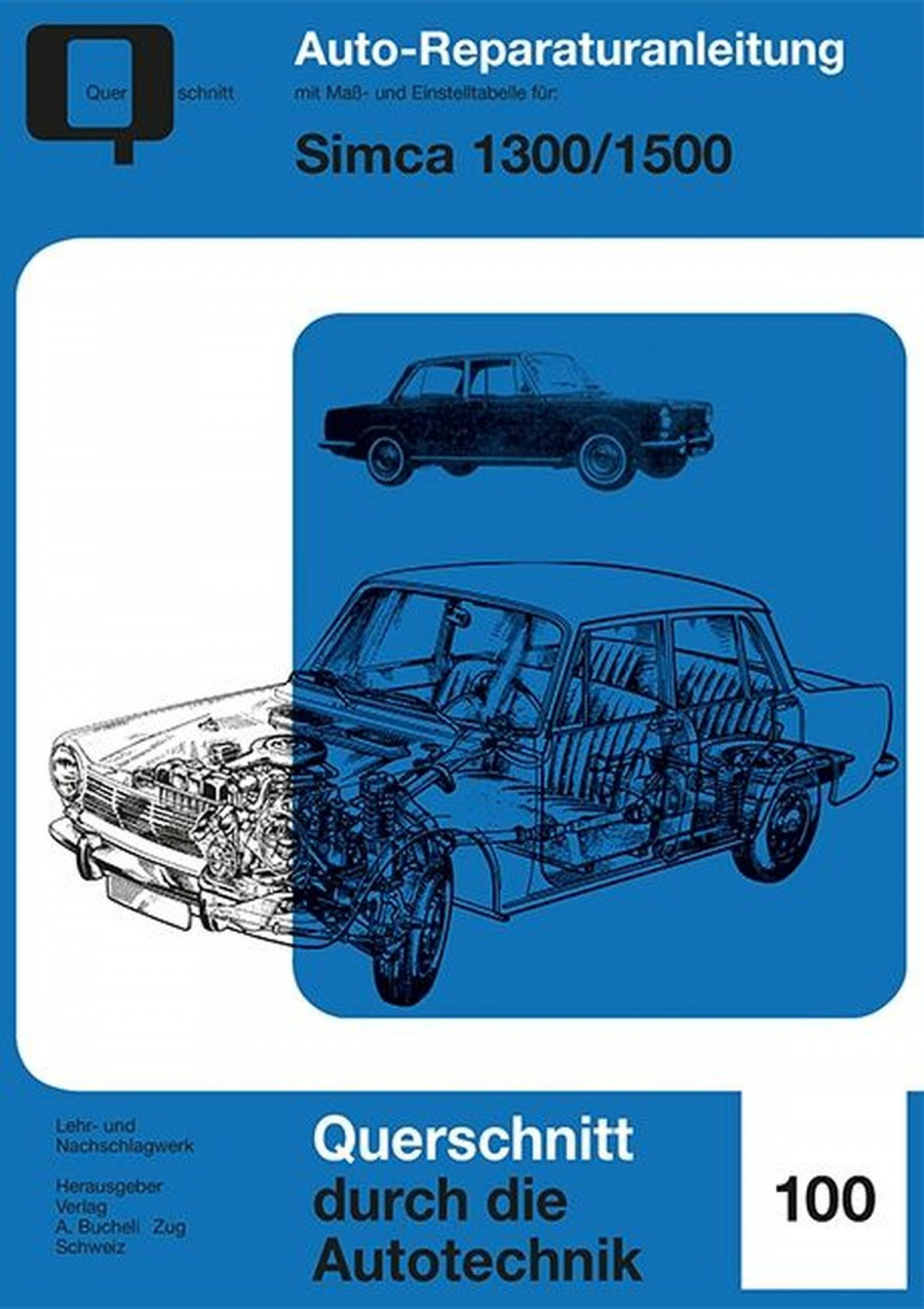 Simca 1300 / 1500 - Reparaturbuch