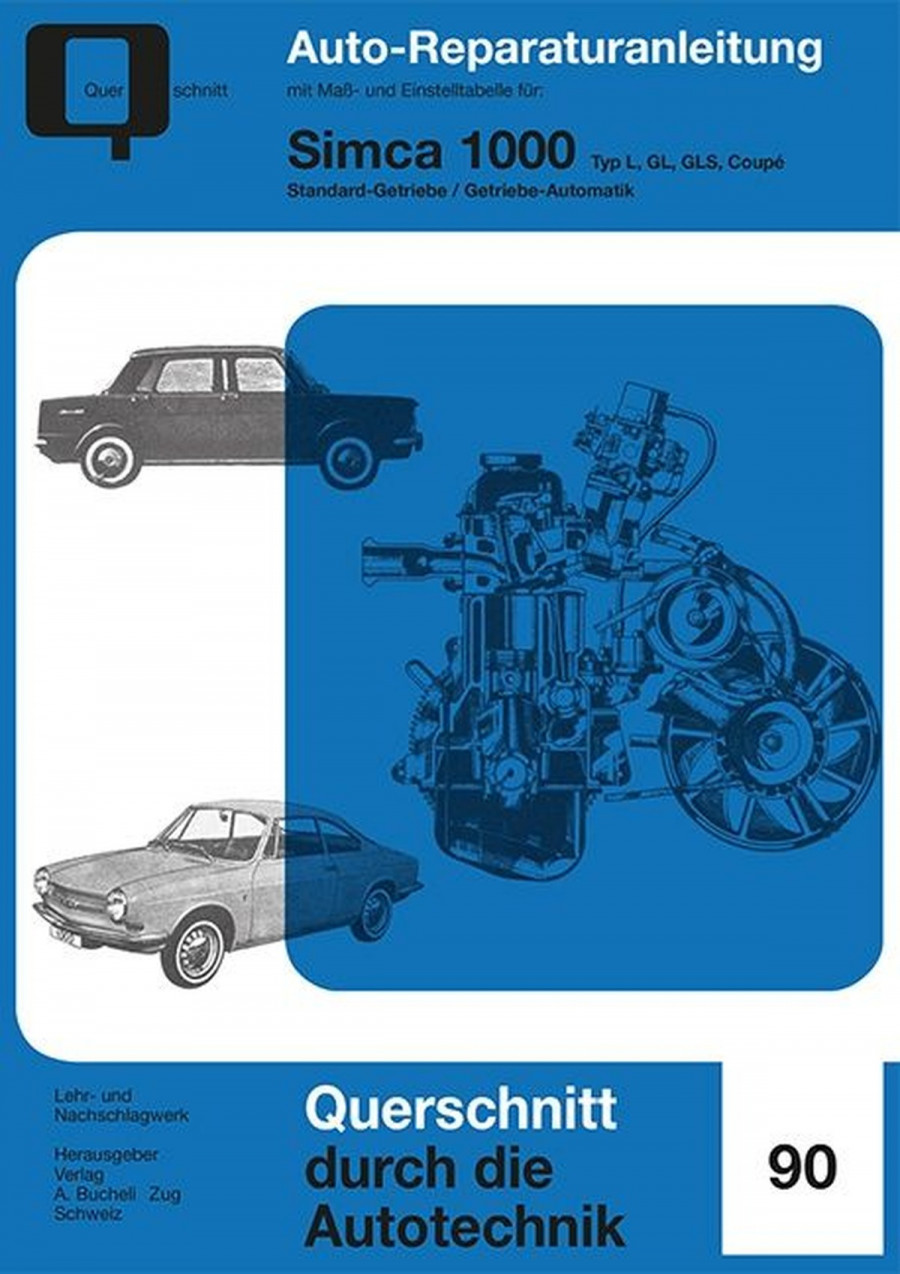Simca 1000 - Reparaturbuch